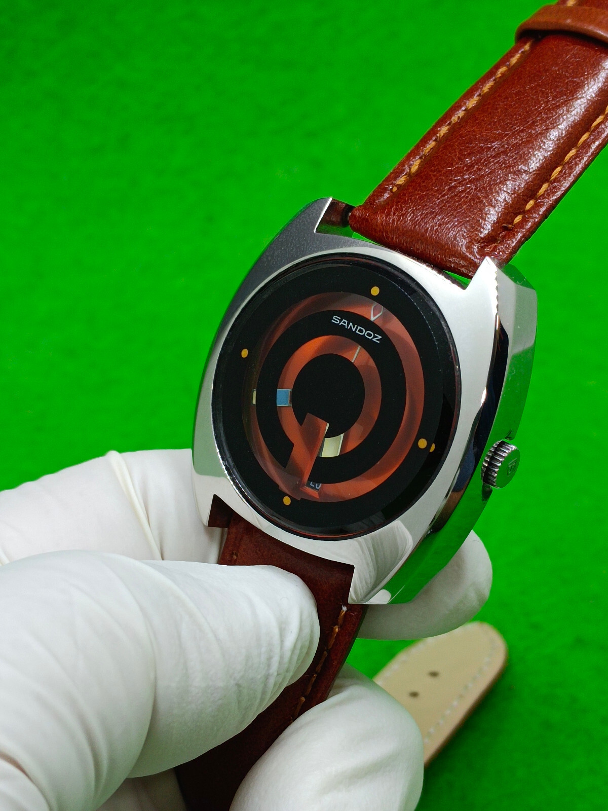 SANDOZ watch Automatic Day / Date Indicator