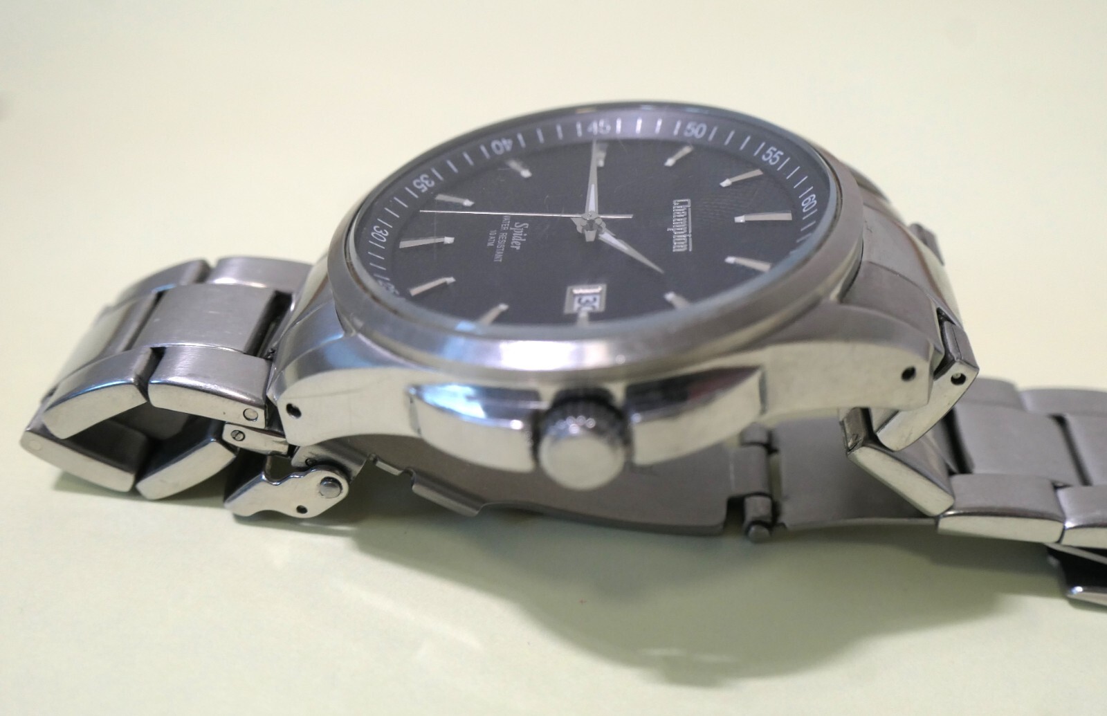 Champion Spider Swedish original quartz wristwatch. Rare. Japan movement .