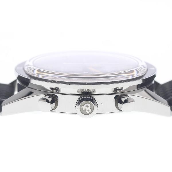 Bell & Ross Vintage Officer Black BR126-94 42mm SS Black Dial Watch #C7052