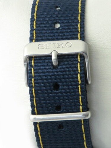 Seiko 5 Sports DENHAM Collaboration Automatic Watch SBSA281 4R36-16N0 42mm Blue