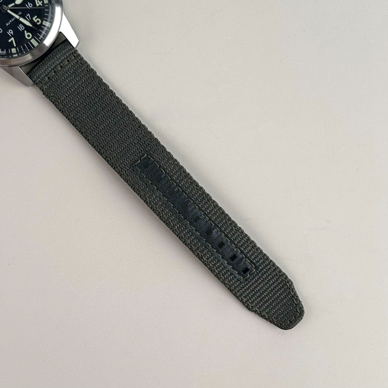 New Bulova 96A259 VWI Special Edition Hack 38mm Automatic Black Dial Men’s Watch