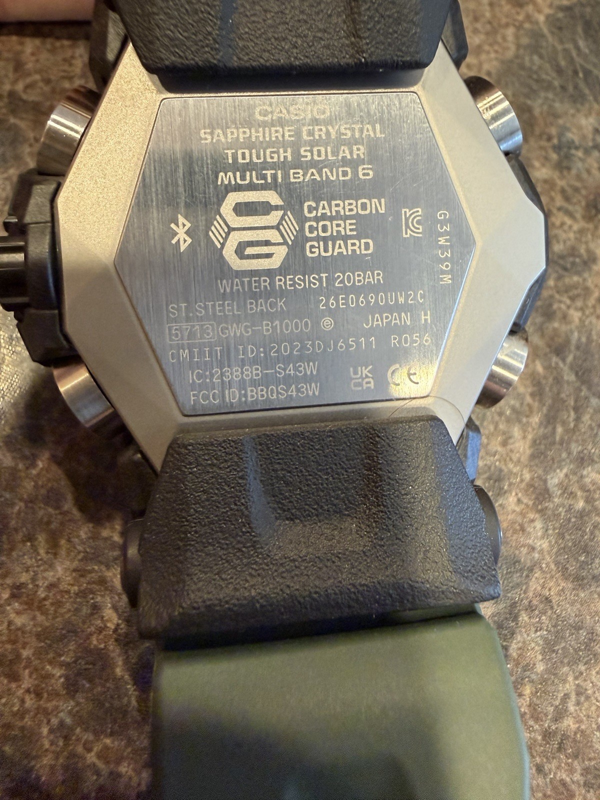 Casio G-Shock Master of G Mudmaster Men’s Watch GWGB1000-3A (NEAR MINT)