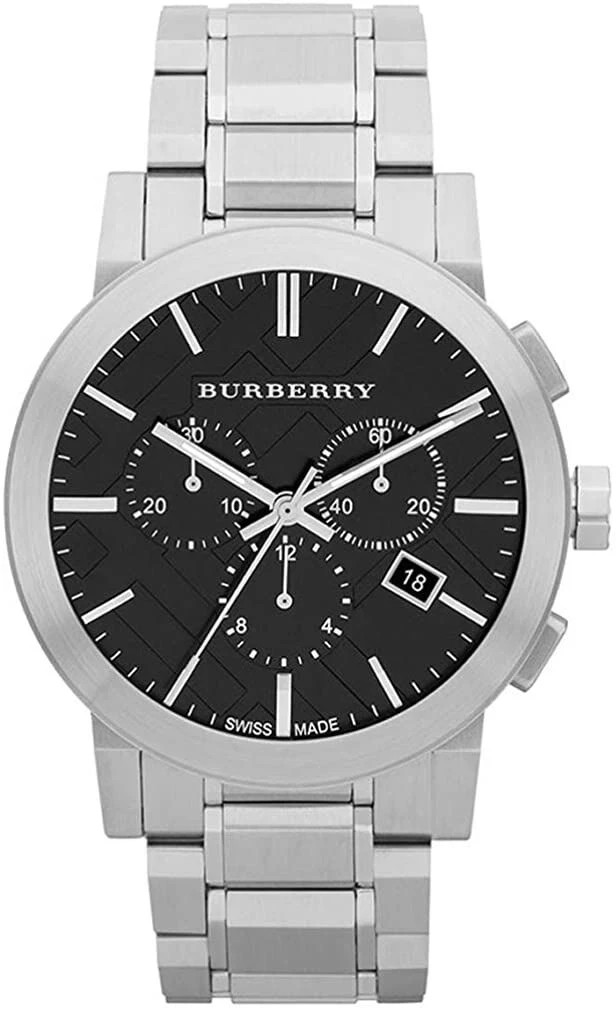 BURBERRY The City BU9351 Stainless Steel Black Dial Men’s Watch 42mm