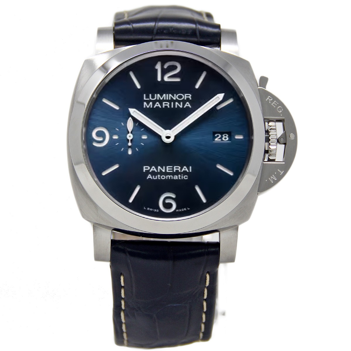 Panerai Luminor Marina NEW PAM 1313 PAM01313 BLUE *FACTORY WARRANTY 2024* #PM32