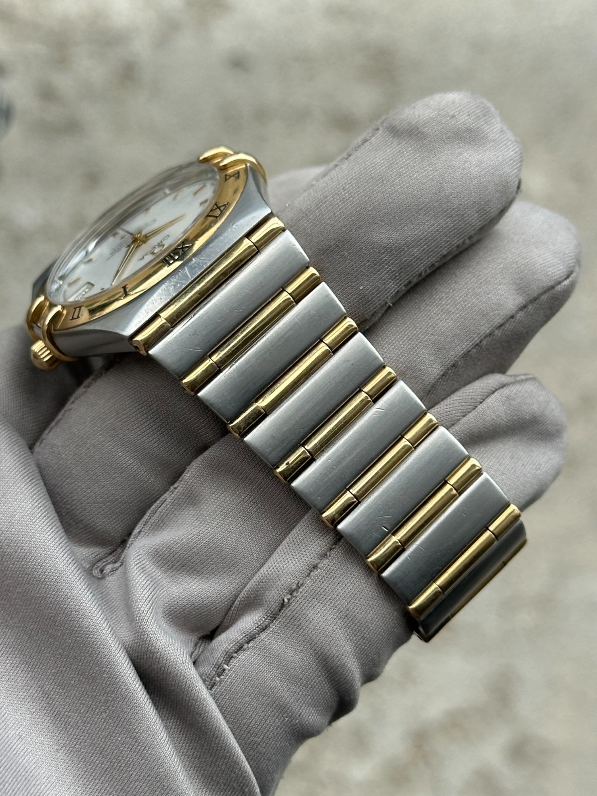 Omega Constellation Automatic Caliber 1120 Steel & Gold 35.5mm Ref. 1202.30.00