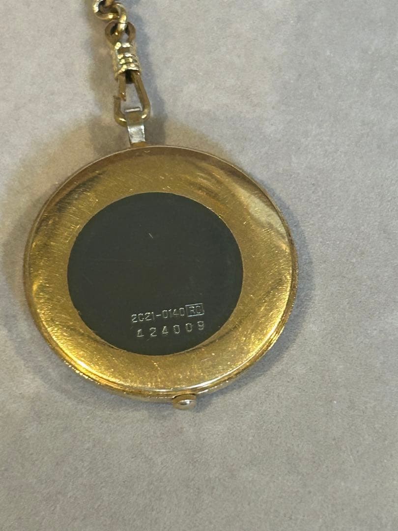 Seiko SEIKO 2C21-0140 Pocket Watch Quartz