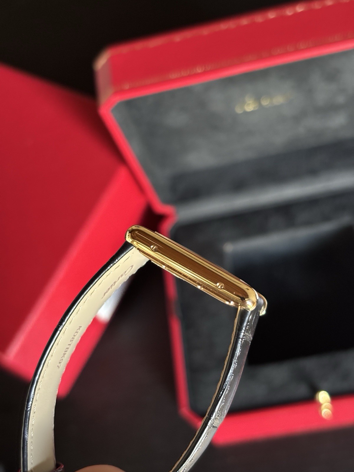 Cartier Tank Louis Cartier WGTA0211 18k Gold Mechanical Wind Full Set 2026