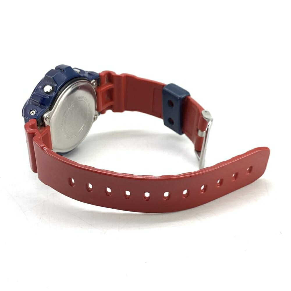 [Good] CASIO G-SHOCK DW-6900AC Blue Red Digital Quartz Men’s Watch from Japan