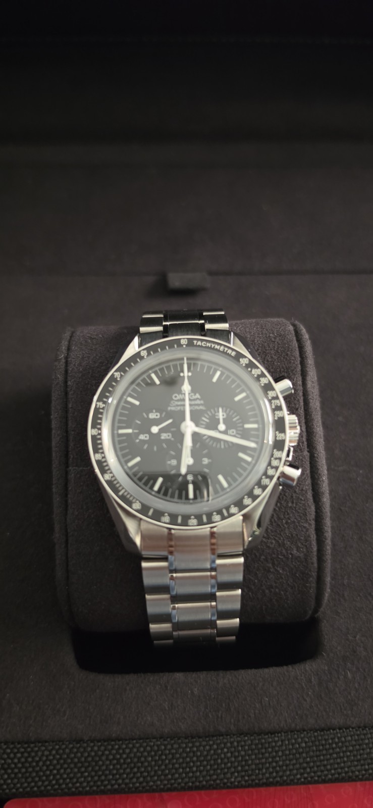 OMEGA Speedmaster Professional 42mm Chronograph, Cal. 1863, Collector Box Papers