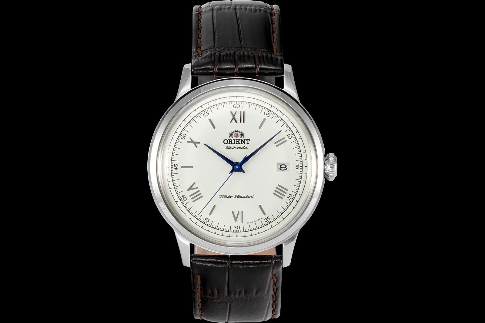 Orient Vintage Bambino Men’s Automatic Watch TAC00009W0 White Dial Brown 30M