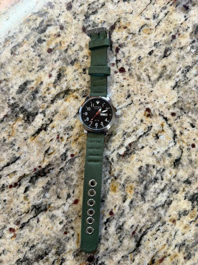 Citizen Military Men’s Eco-Drive Watch – BM8180-03E NEW
