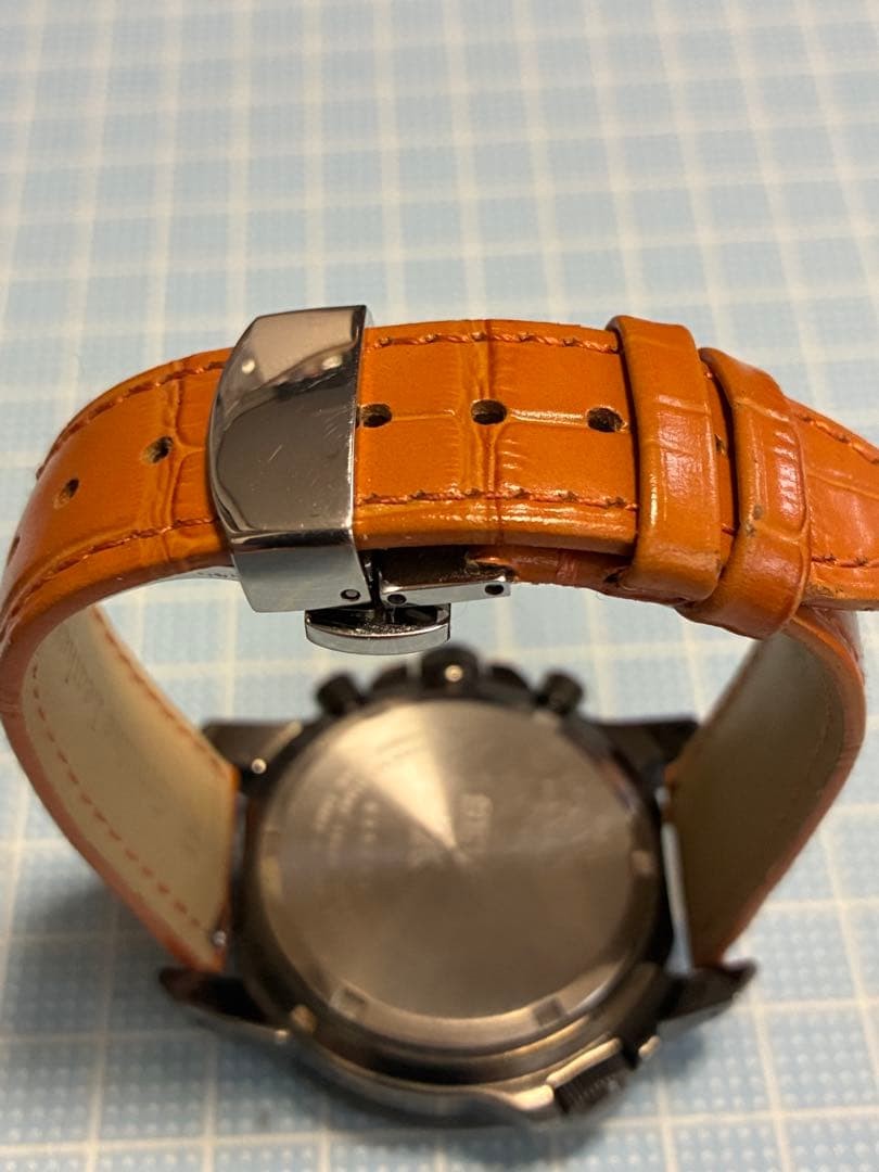Seiko Prospex Solar Chronograph V172-0AL0 Black Dial Compass Bezel Watch