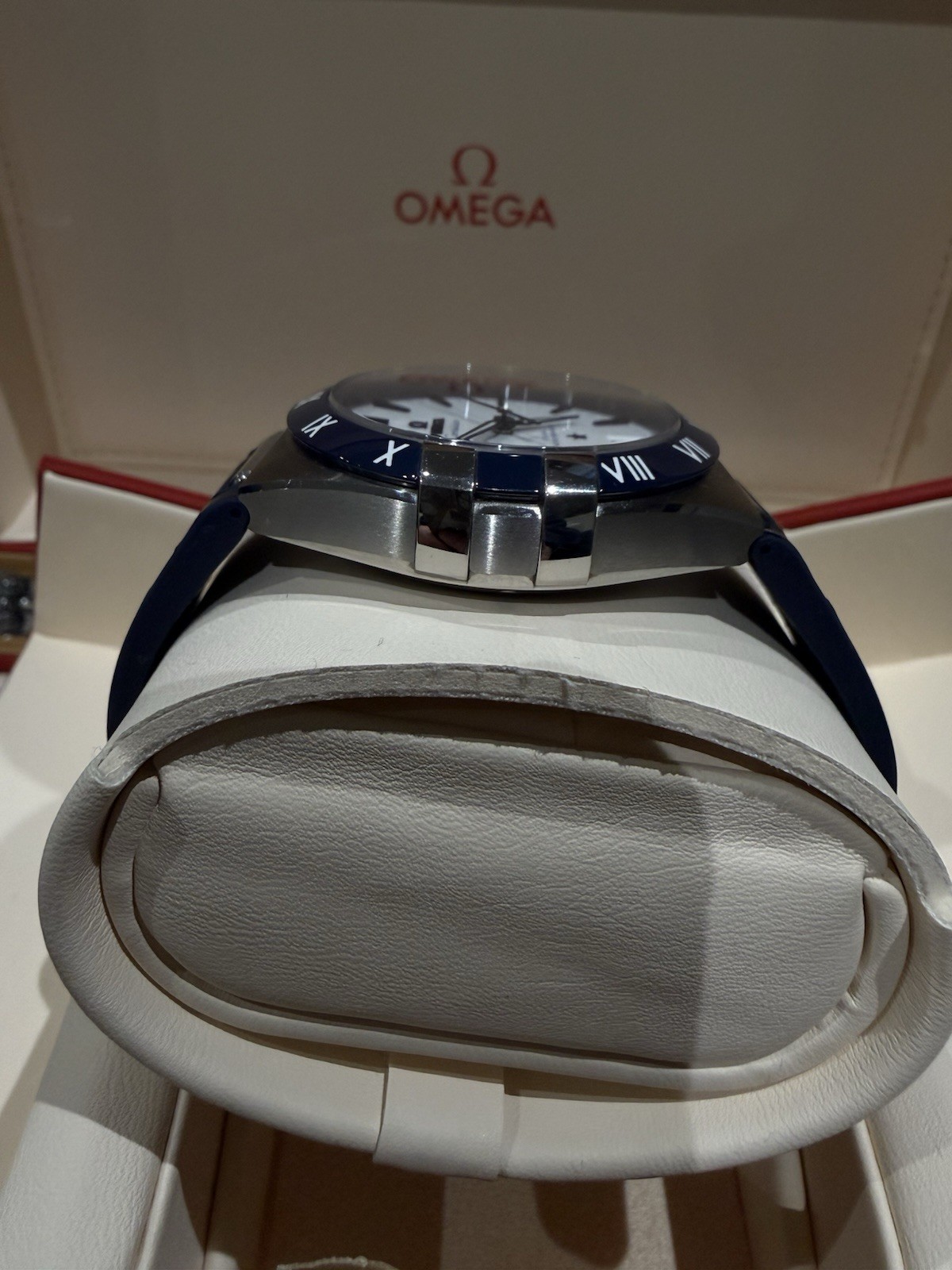 OMEGA Constellation Navy & White 41mm 13133412104001 & Omega Warranty + Bonus