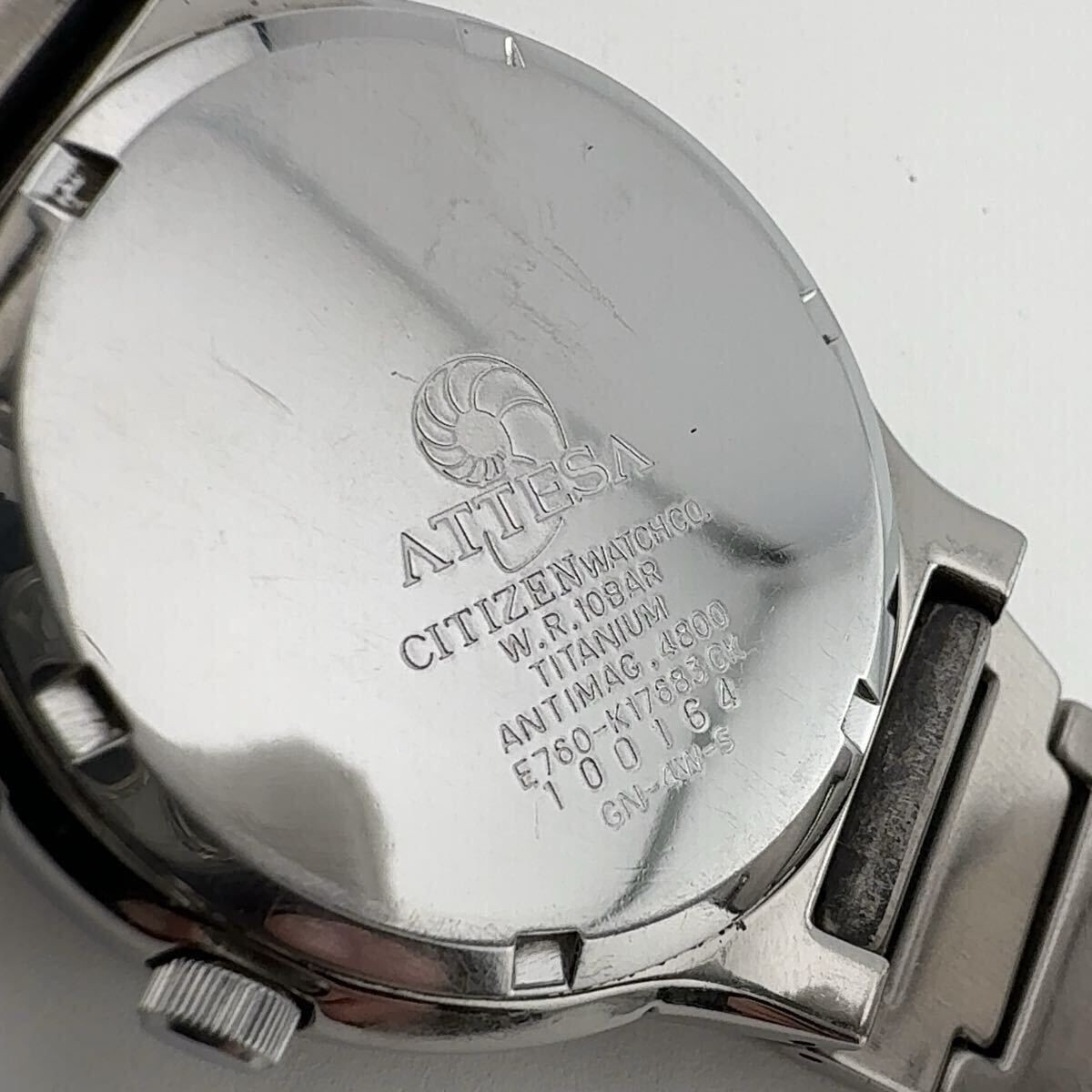 CITIZEN E760-K17683 JDM Mens Solar Watch 38mm See Photo Wrist 18cm