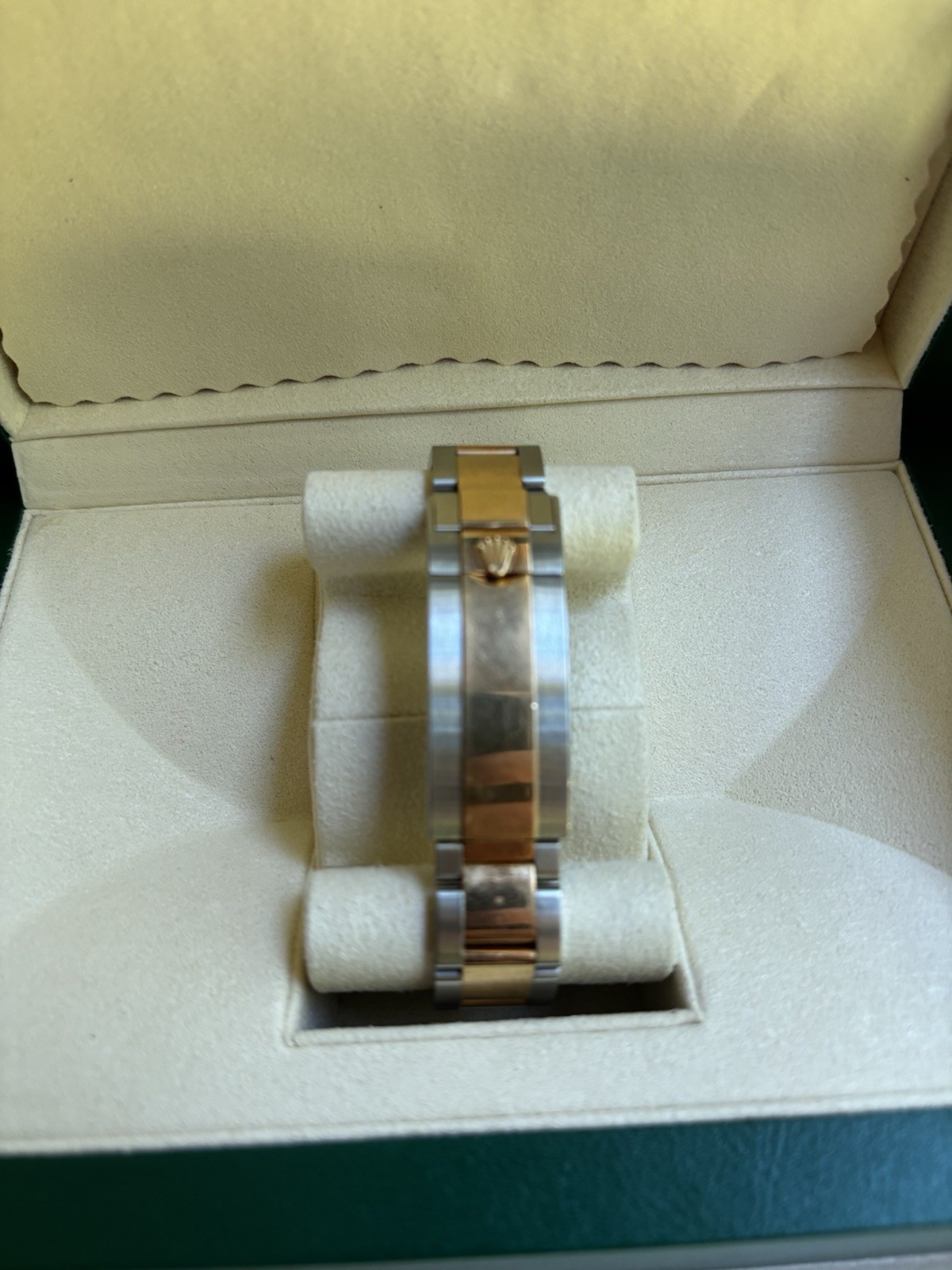 Rolex Submariner 126613LB Silver and Gold Oyster Bracelet with Blue Bezel