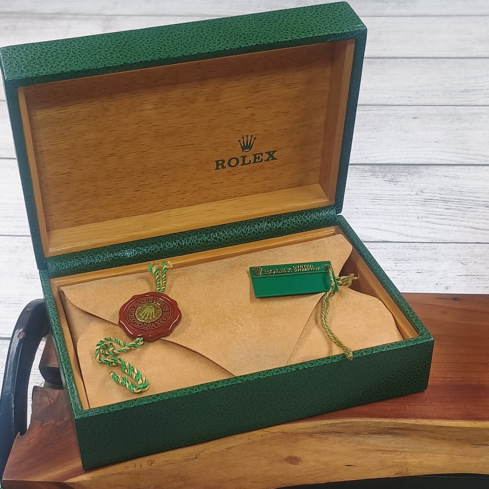 Vintage Rolex Box 68.00.71, w/ paperwork and certification Oyster Perpetual Date
