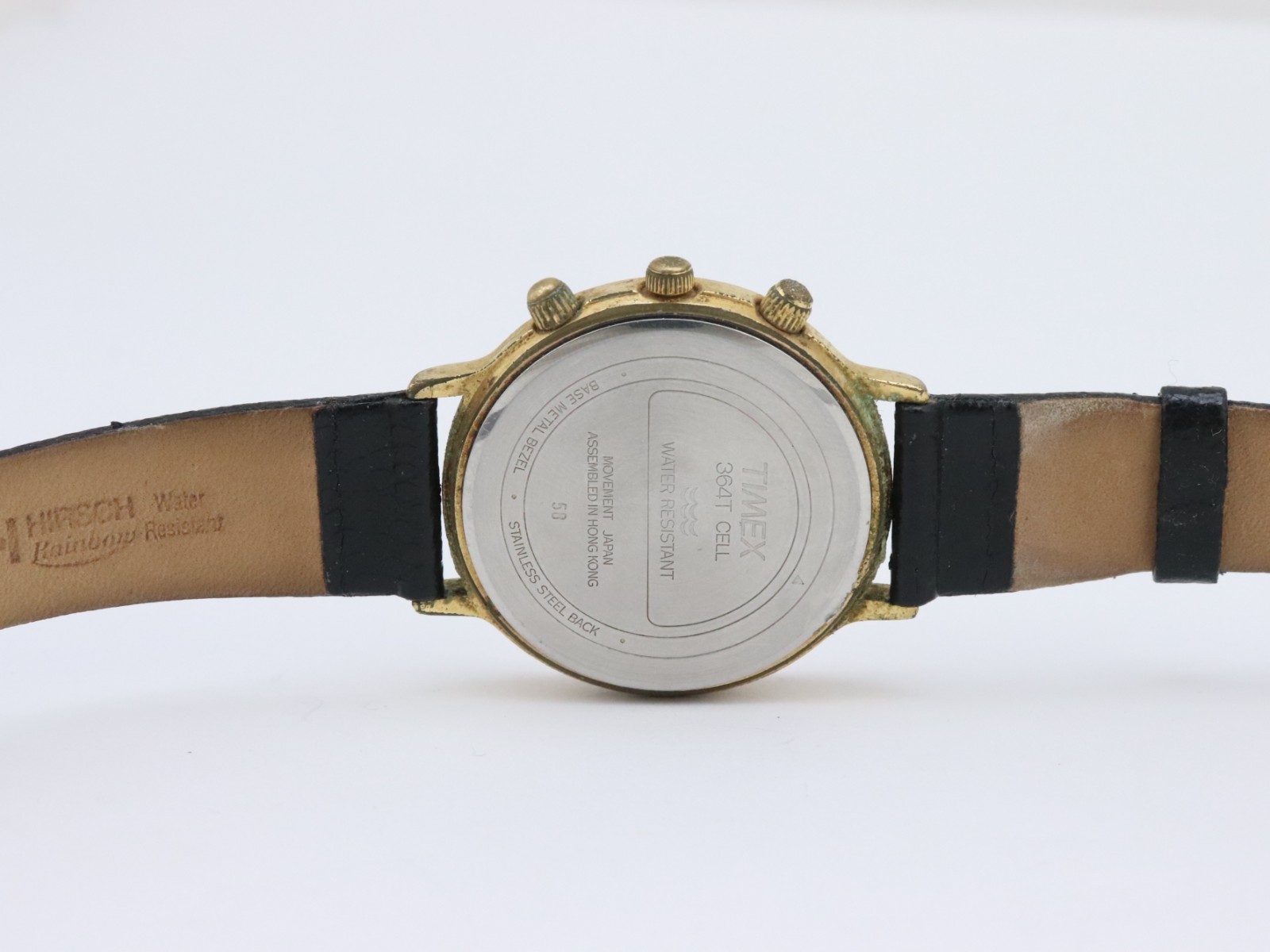 Timex Quartz Calendar Dial Day Date Watch Moon Phase NOT WORKING SEE DESCRIPTION