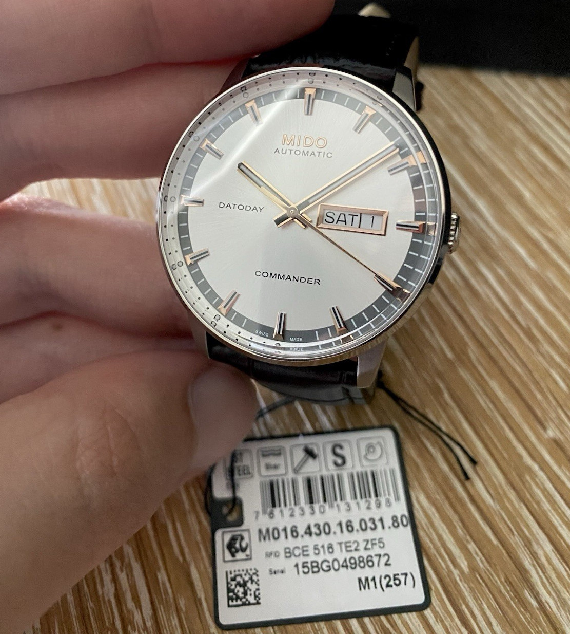 MIDO Commander II Automatic Silver Dial Men’s Watch – 40mm M016.430.16.031.80