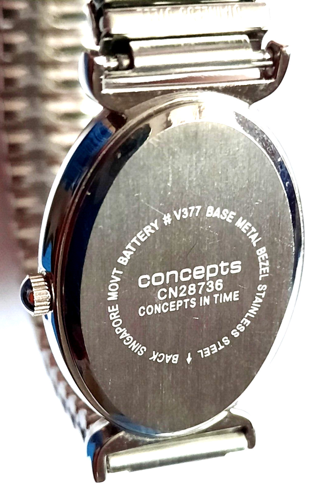 Concepts Ladies Quartz Watch #CN-2836: Breast Cancer Awareness Signature Box