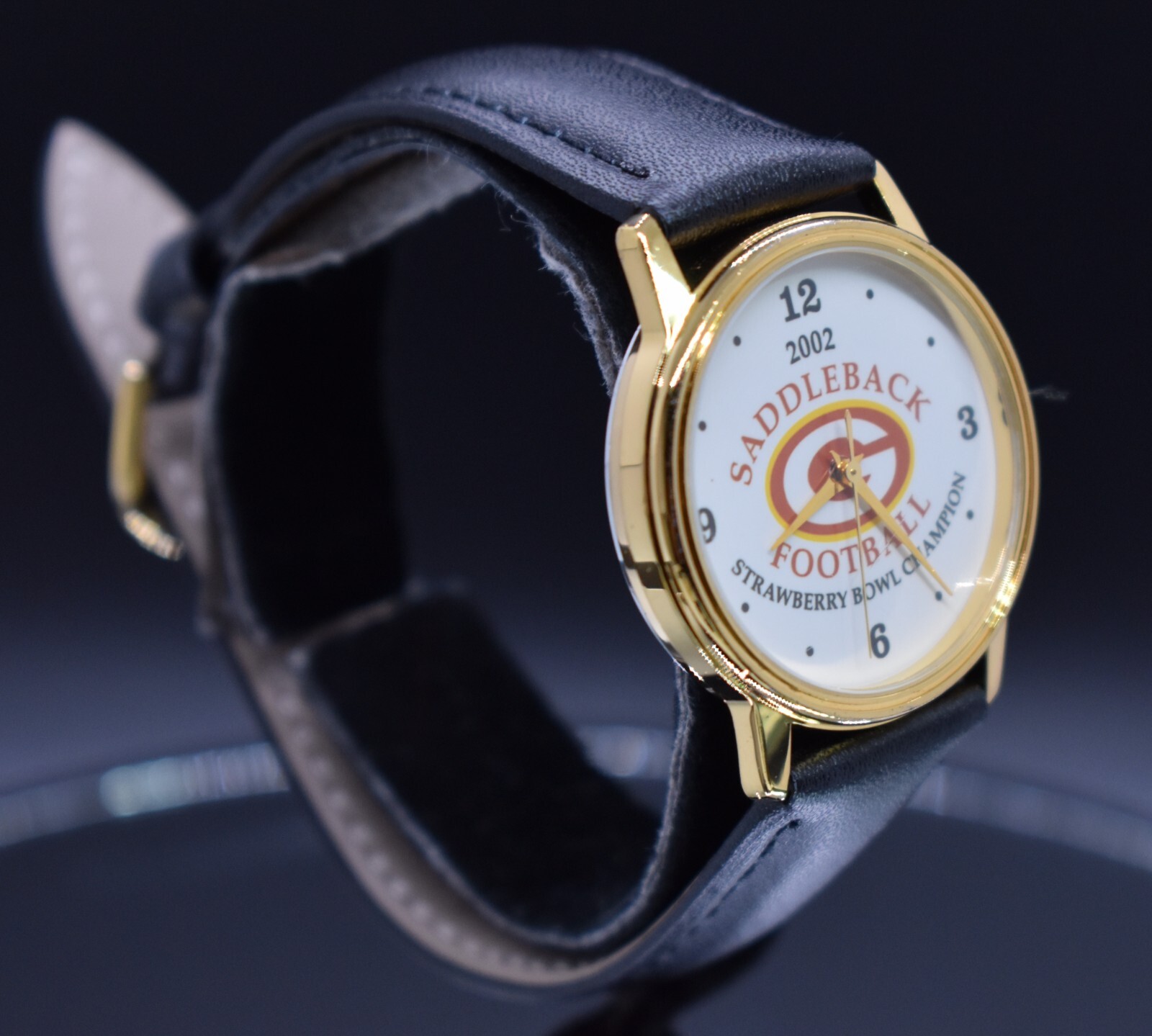 Vtg Saddleback College Football 2002 Strawberry Bowl Champion Watch Men