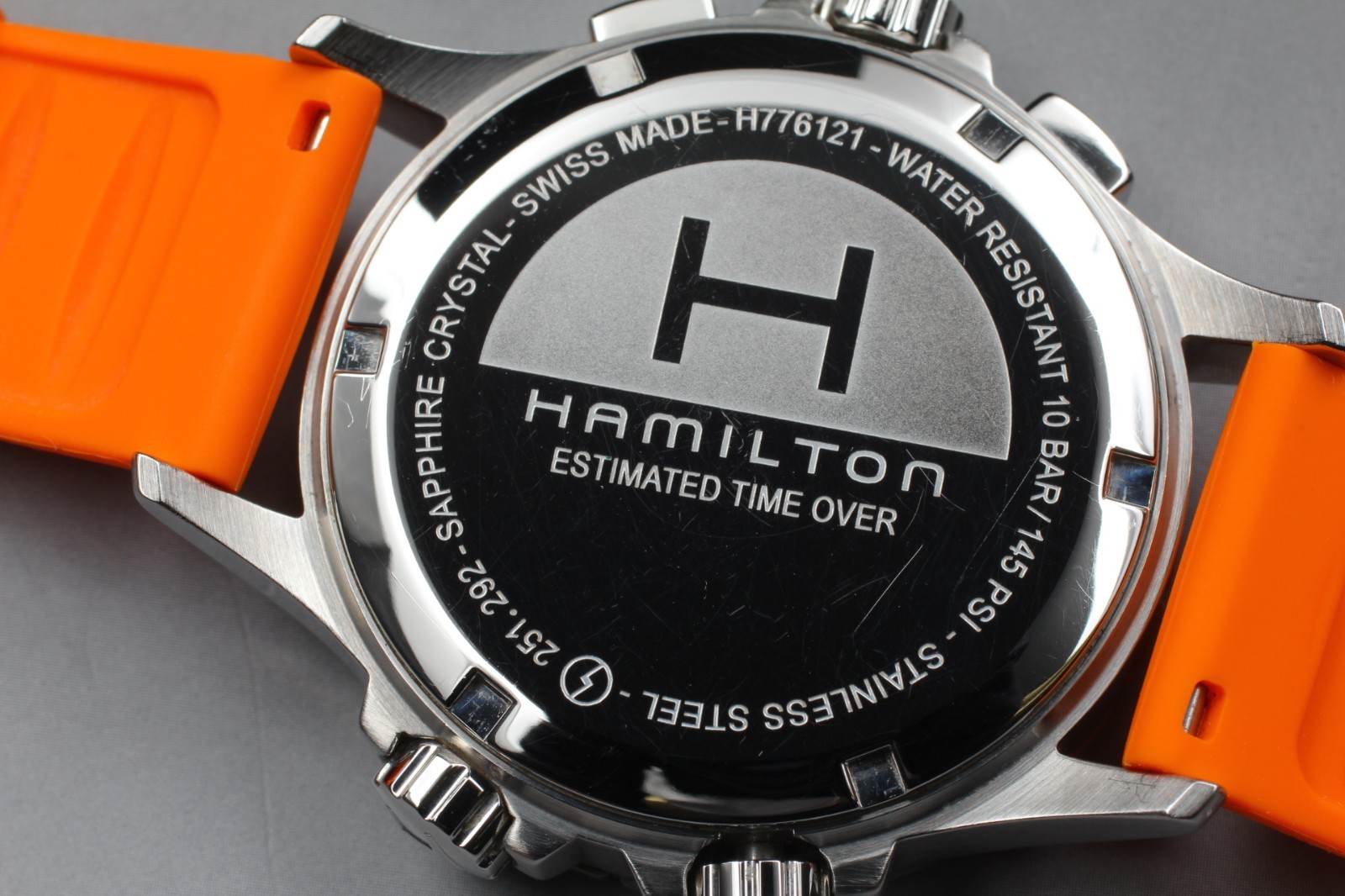 【Near MINT w/ Box】 Hamilton Khaki Aviation H776121 Men’s Black Watch from JAPAN