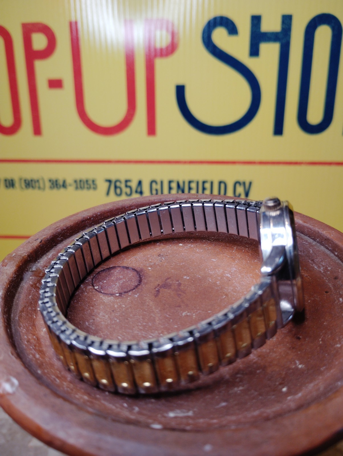 Vintage Expansion Band Wristwatch
