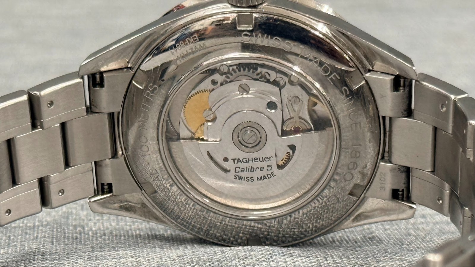 TAG Heuer Carrera Calibre 5 WV211N Men’s Wristwatch 39 mm