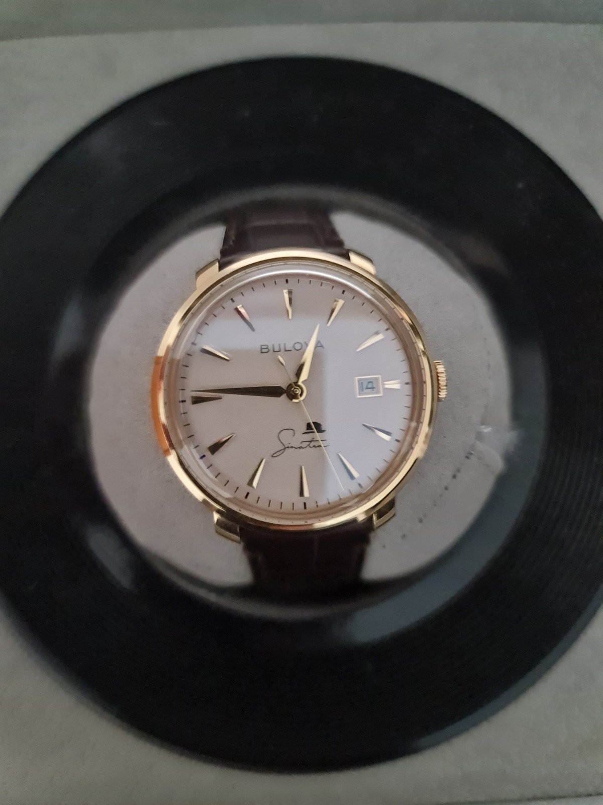 Bulova Frank Sinatra Automatic Men’s – Original Box – Like New