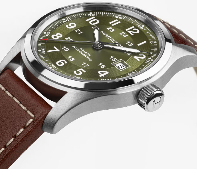 Hamilton Khaki Field Automatic Green Dial 42mm Men’s Watch H70605560