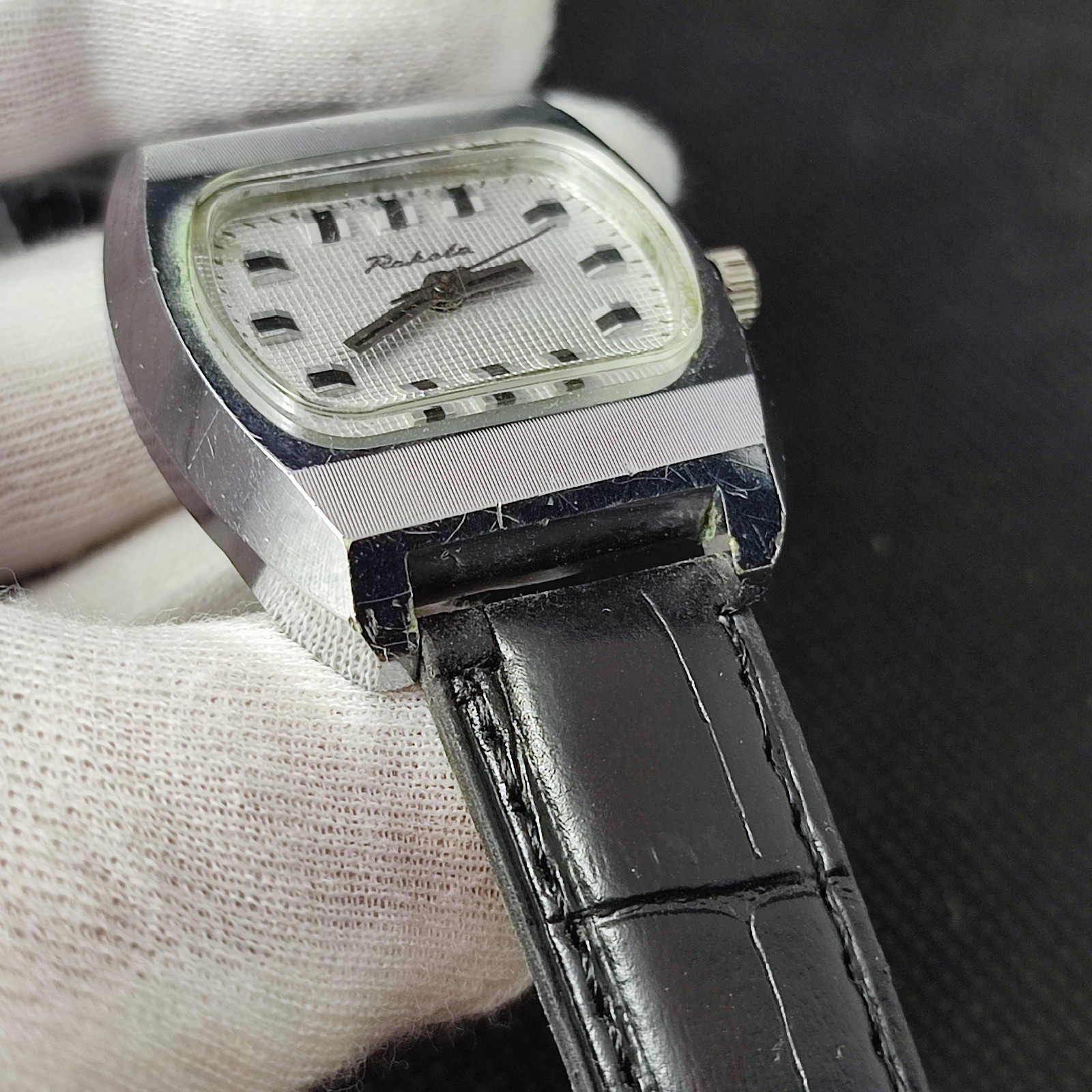 ⭐Vintage Soviet wrist watch Raketa mechanical 2609.HA 18 jewels made in USSR 80s