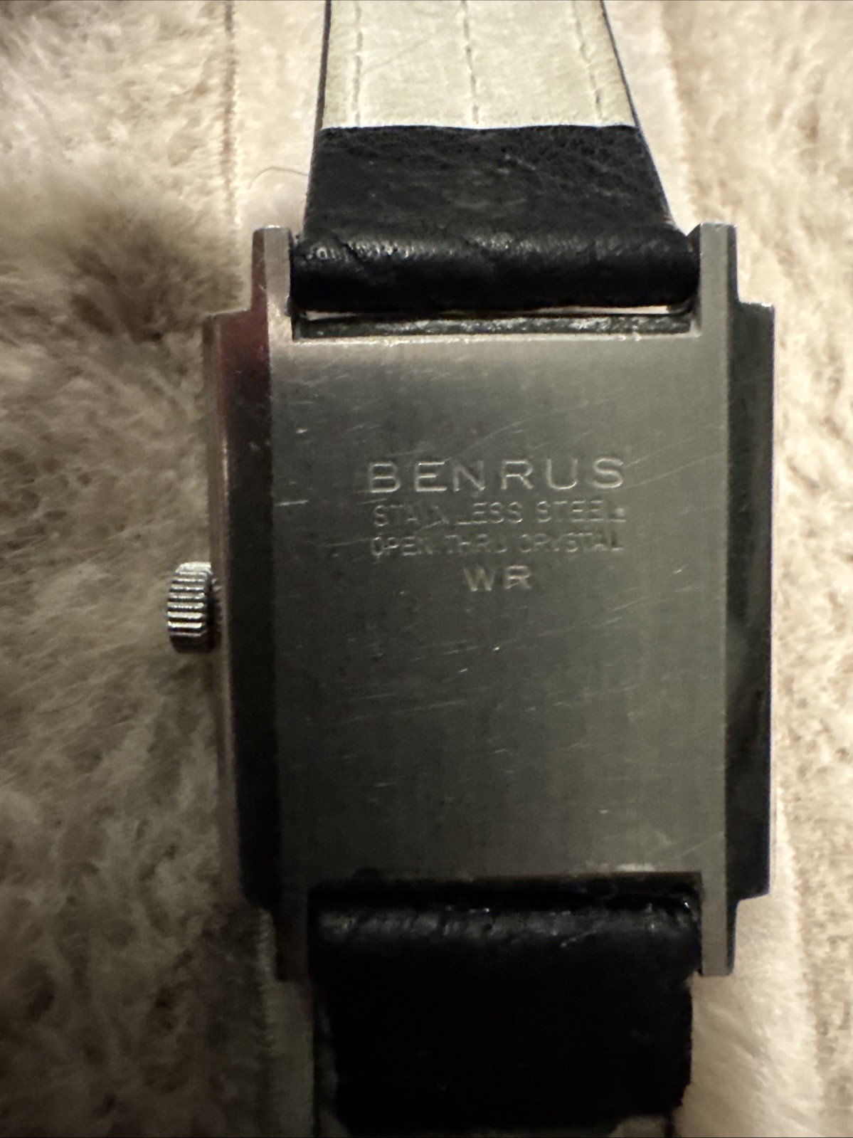 Vintage Benrus Sea Lord 30mm Tank Manual Wind Men’s Watch Running Well!