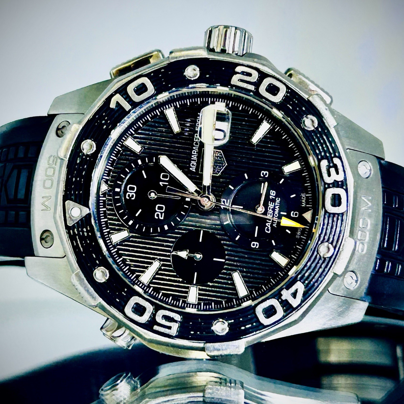 TAG HEUER AQUARACER CAJ2110 Chronograph 500M Calibre 16 Swiss Automatic Watch