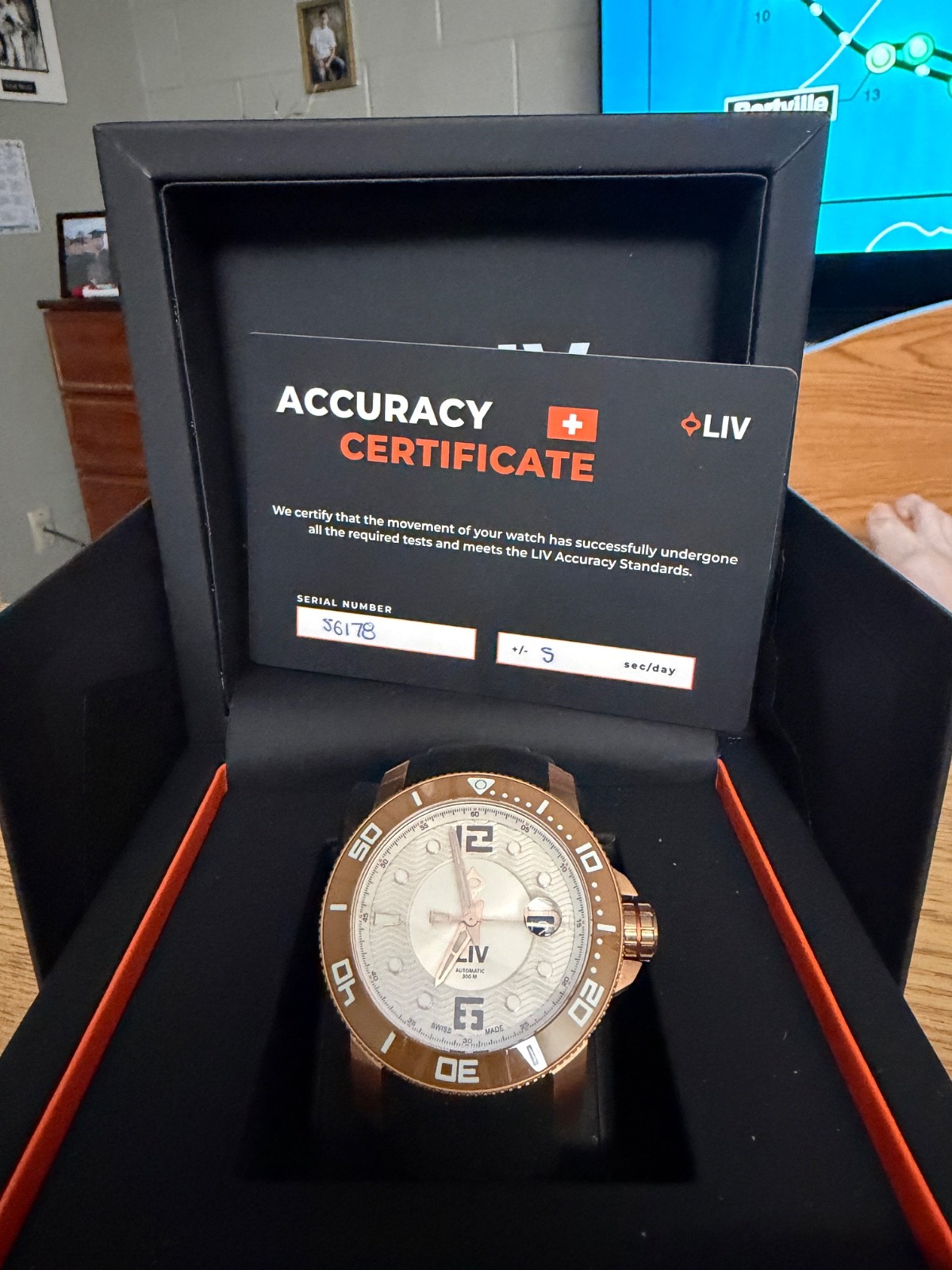 LIV Watch Bavarian Rose Fusion GX-Diver’s 44mm