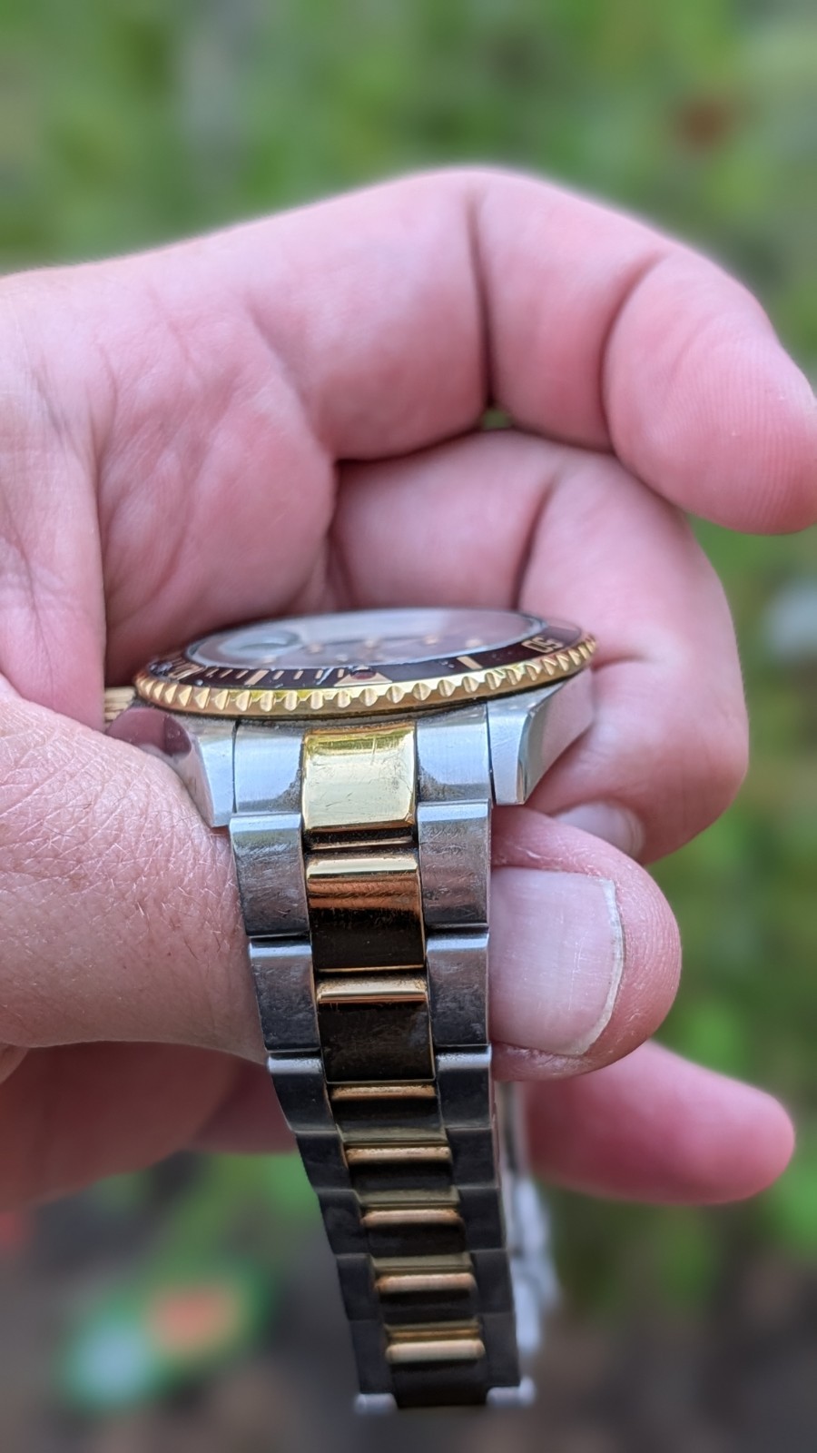 Jules Jurgensen Watch Sea Diver Two Tone Screw-down Crown Quartz