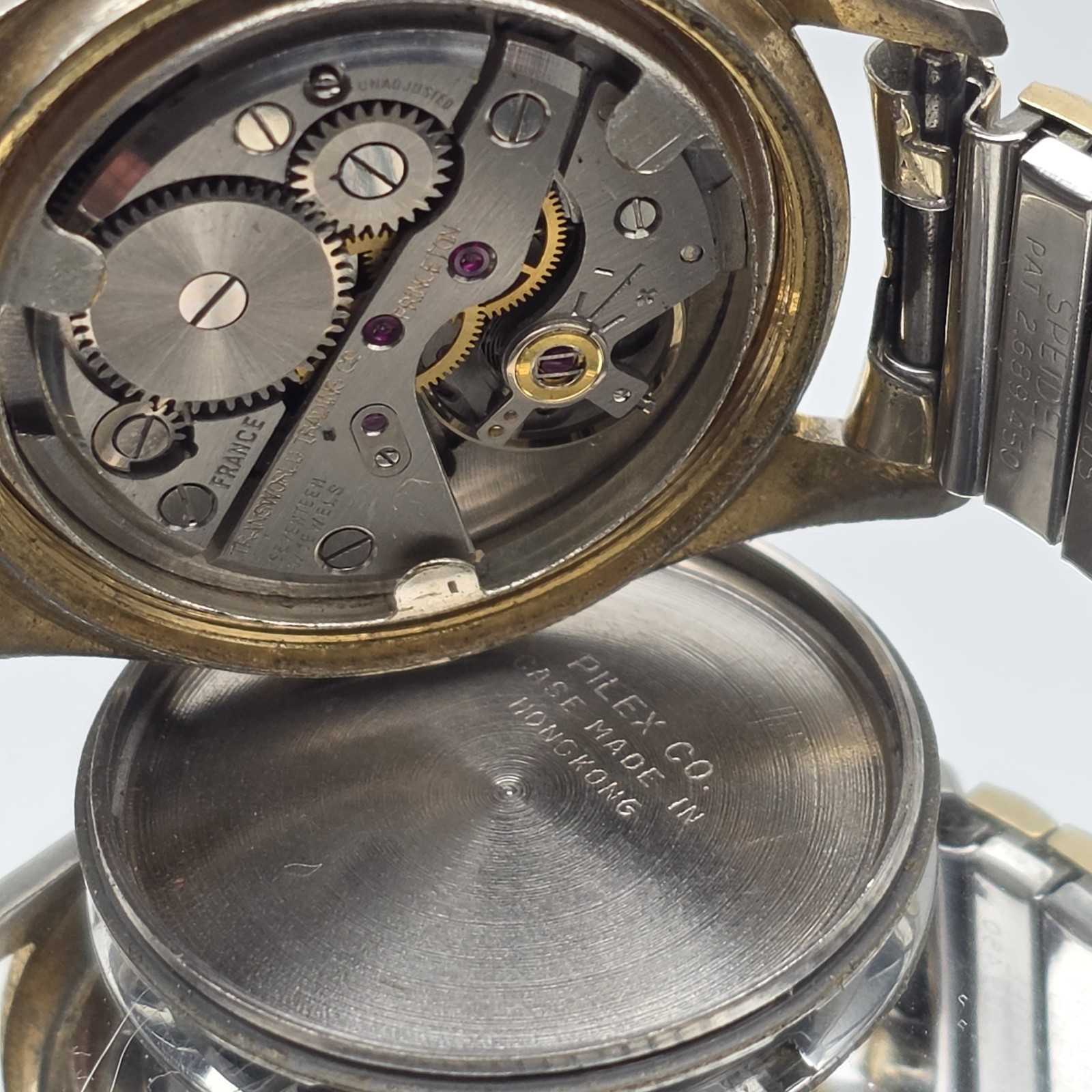 Vintage Tel Aviv Art Watch Hebrew Alphabet Dial Mechanical 17J French…