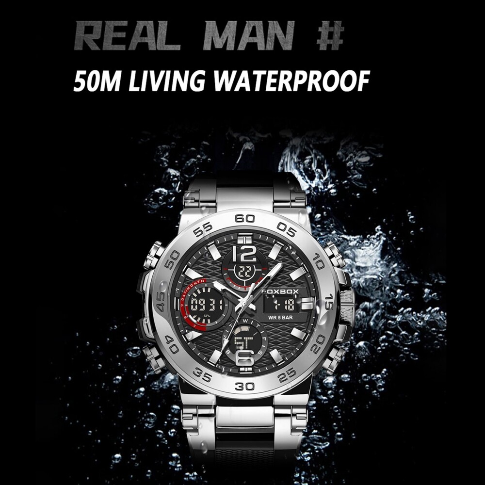 2024 Men’s Watch Quartz Diver Sport Watches Luminous Waterproof 5ATM Wristwatch