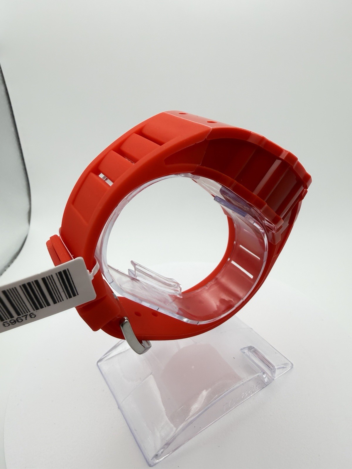 69676-Invicta Racing Vaulthan Men’s Watch 44mm Red Dial Red Silicone Strap.