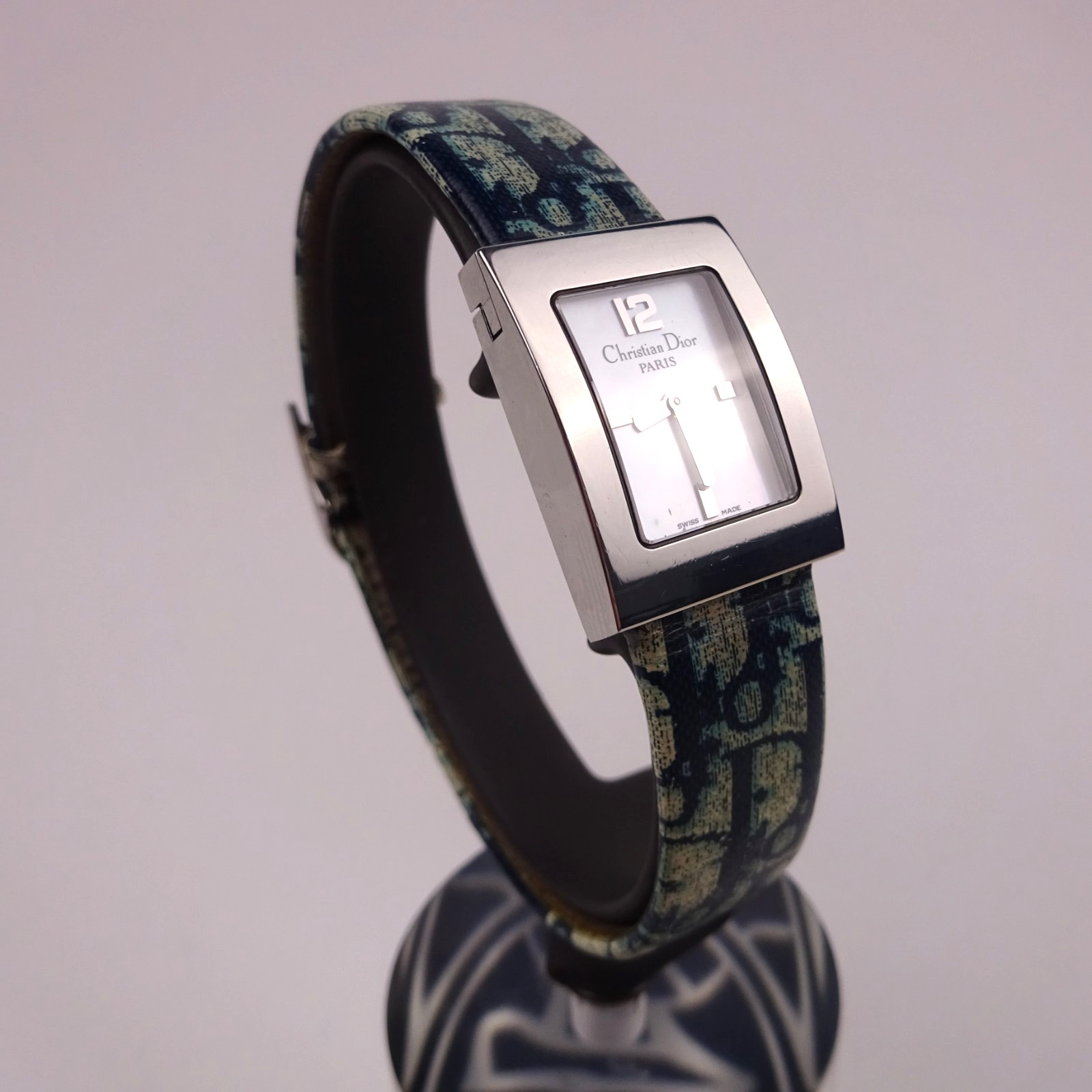 Christian Dior Malice Watch D78-109 Stainless MOP Dial Multicolour Strap Women’s