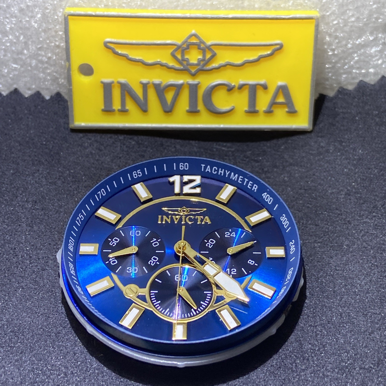 Invicta Chronograph Dial And Quartz Movement (100% Works) Parts 21954