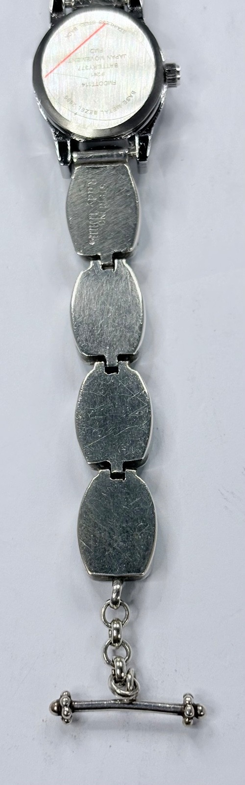 Southwest Style Women’s Bracelet Watch~Sterling, Turquoise, Lab Opal-New/Refurb.