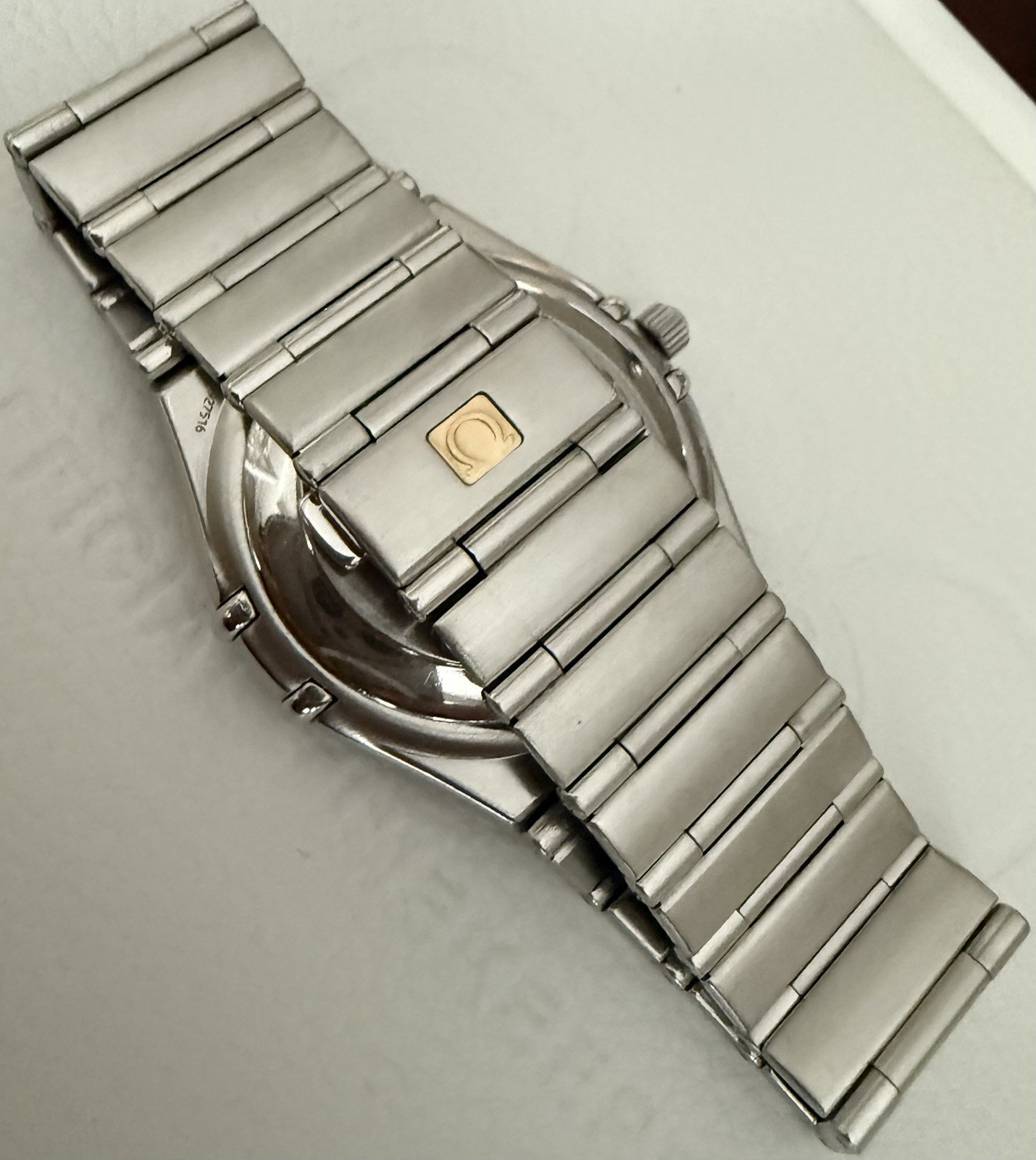 OMEGA CONSTELLATION 50th ANNIVERSARY AUTOMATIC DIAMOND DIAL 35.5mm 1504.35 – BOX