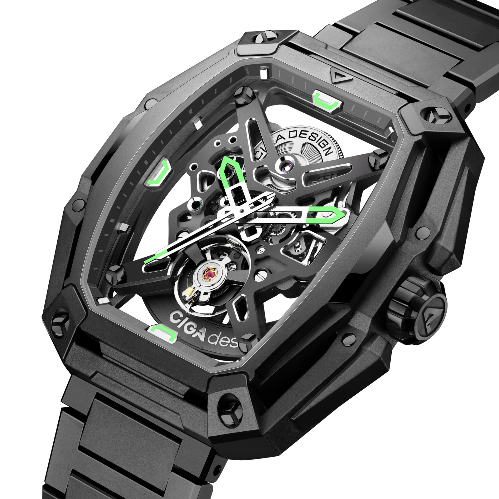 CIGA Design Hunter Automatic Skeleton Watch | Official Authorized Fast Shipping