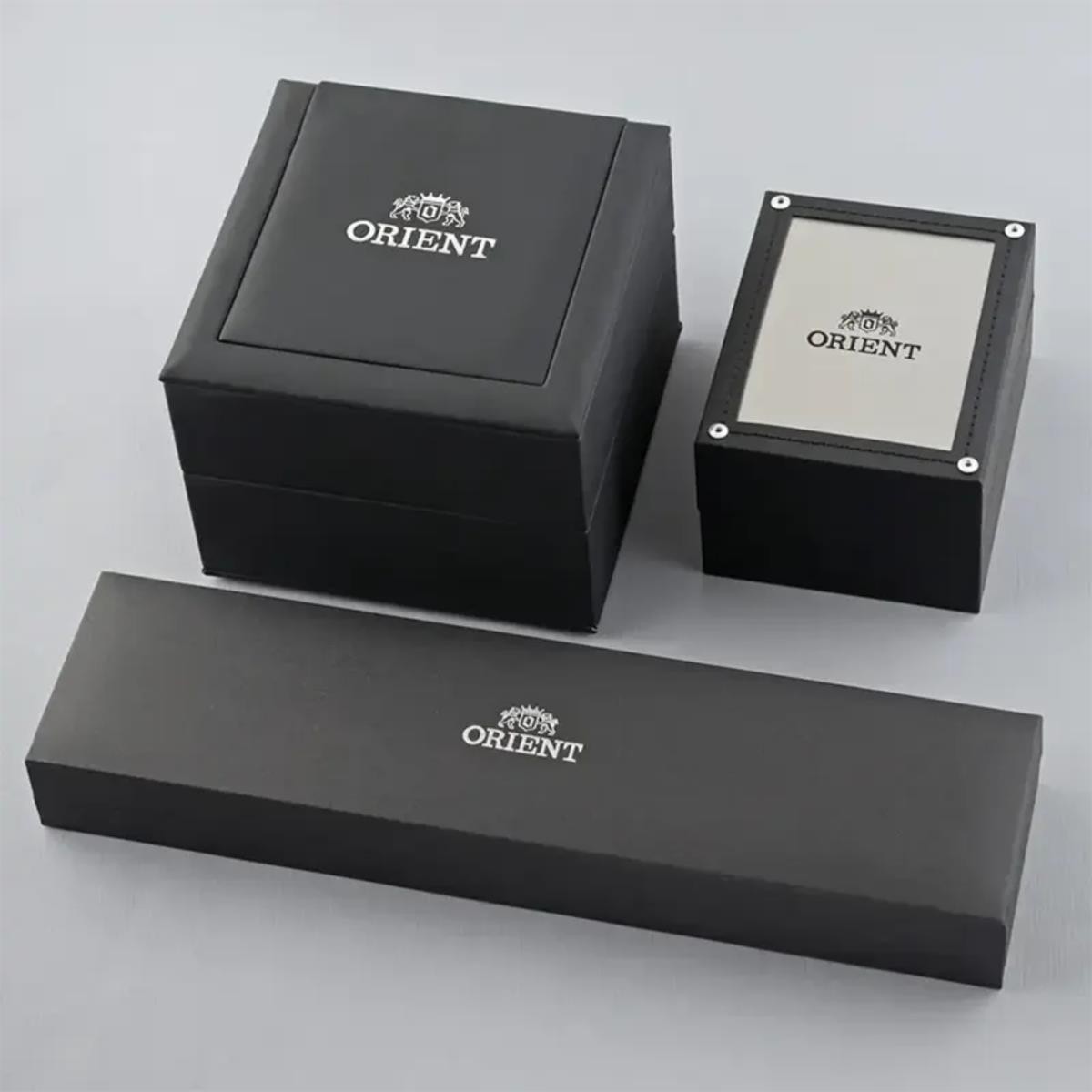 Orient Contemporary Men’s Watch RA-AC0F17Y30B 42mm AC0F Brown Dial Leather 50M