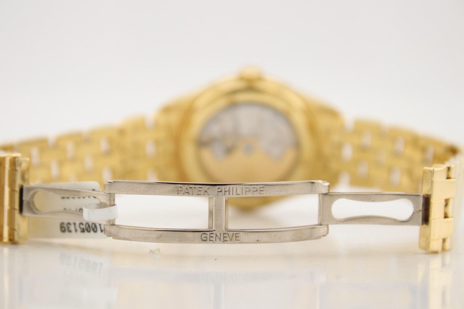 Patek Philippe Annual Calendar 18k Yellow Gold Ivory Dial 37mm Watch 5036J