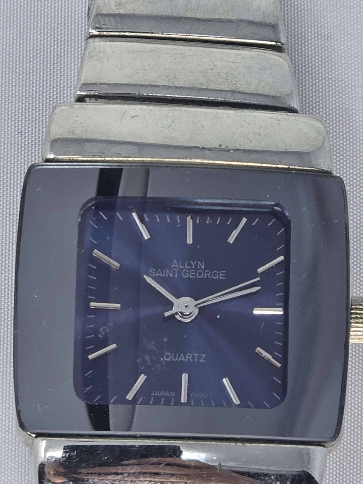 Allyn Saint George American Classic Stainless Men Watch Japan Movt Need Battery