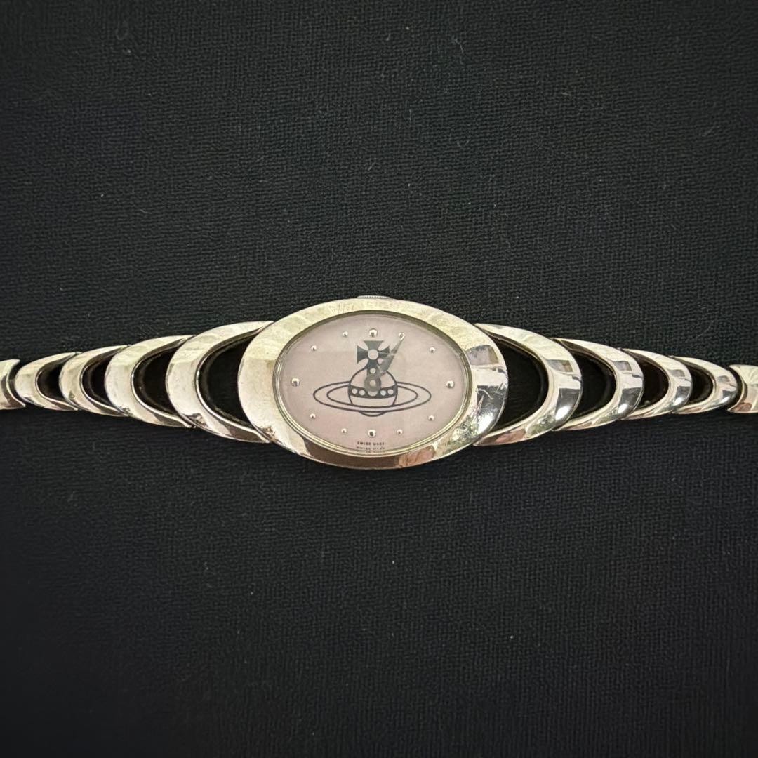 Vivienne Westwood VW9006-B48 Orb Watch Pink Dial Silver Quartz Box Japan