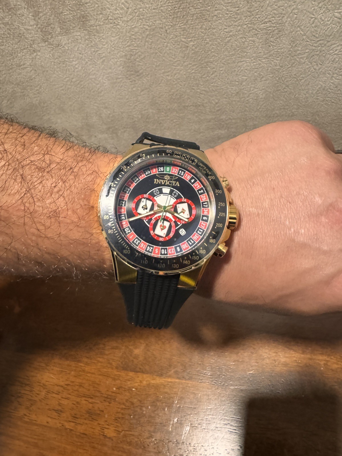 Invicta Aviator Monte Carlo Men’s Watch – 50mm. Black (49851)