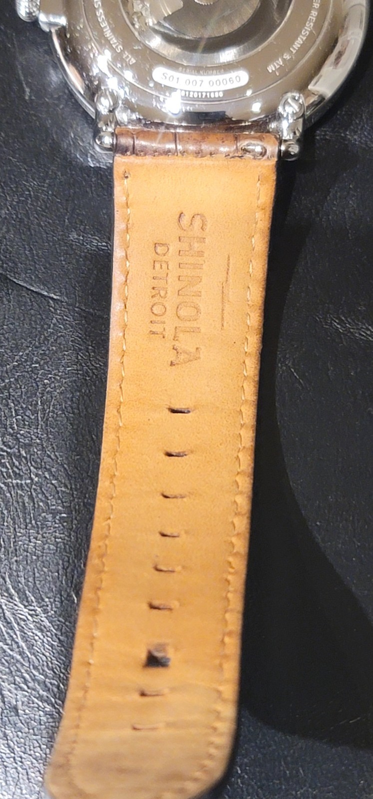 Shinola Detroit Runwell Automatic Swiss Movement