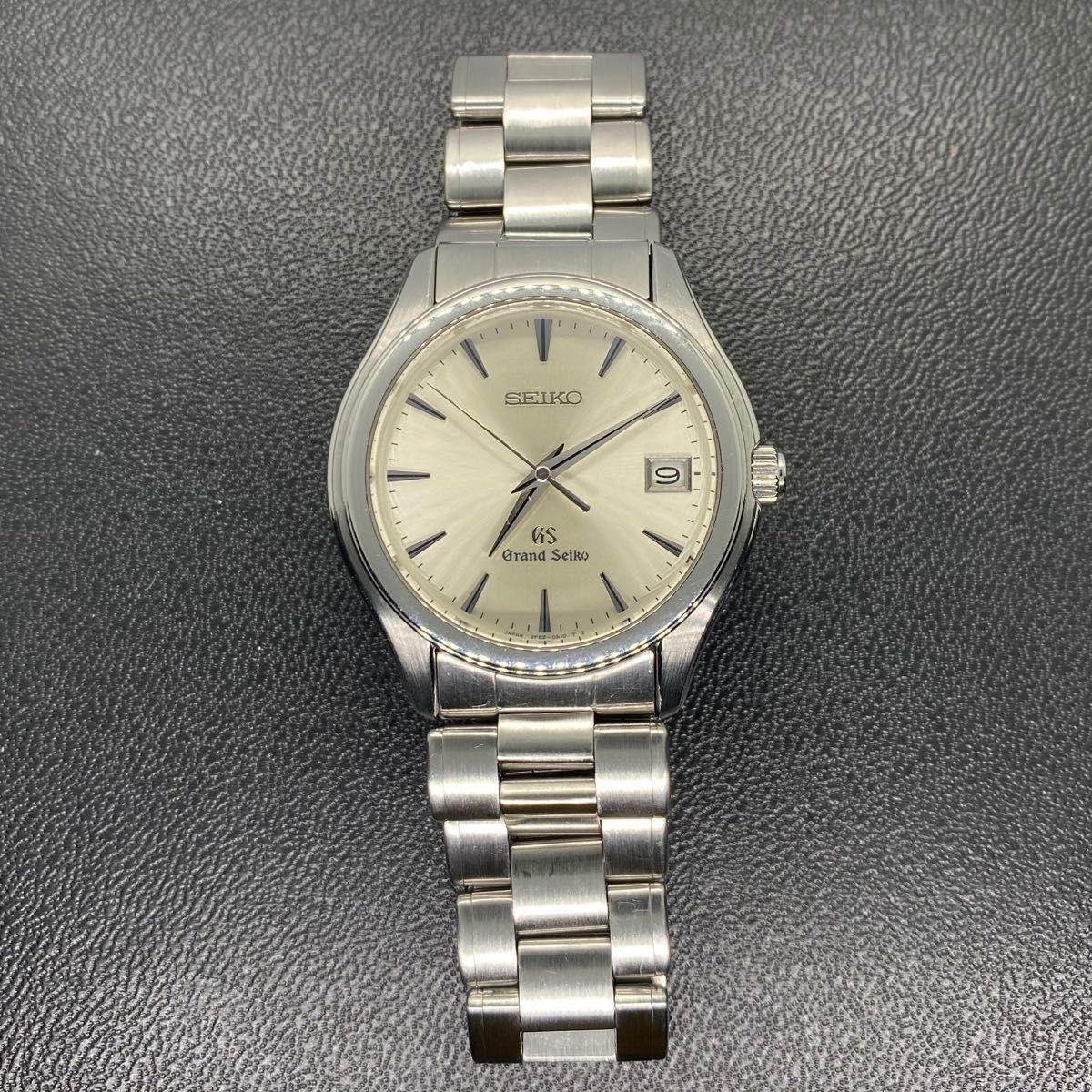 Grand Seiko SBGX005 9F62-0A10 Quartz Watch Silver Dial 35mm Junk Japan Used