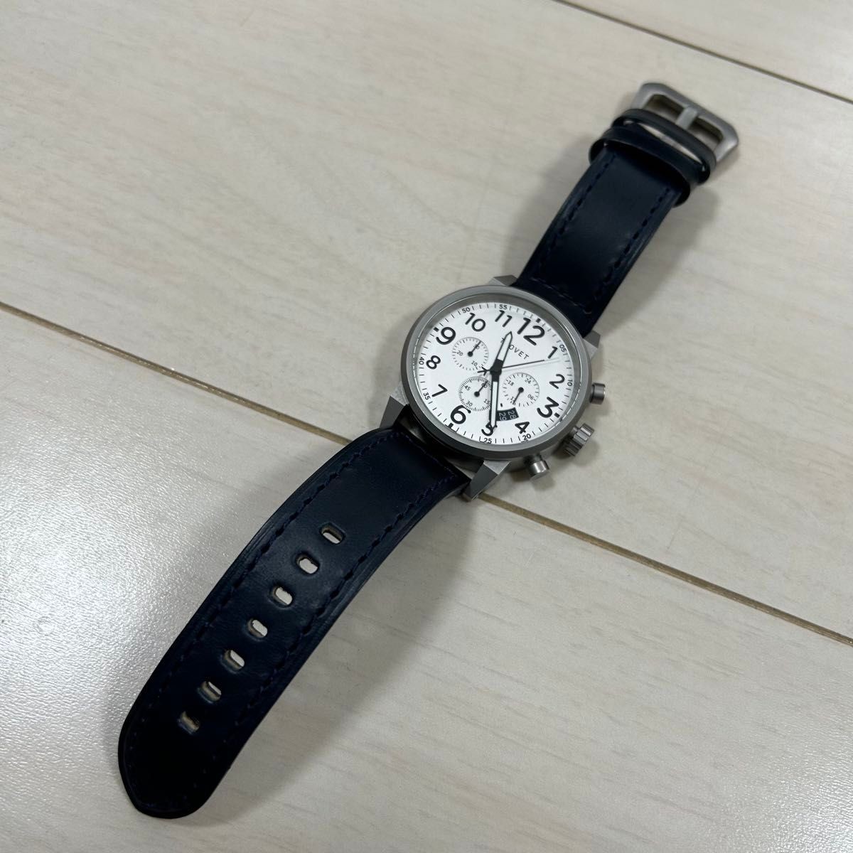 TSOVET JPT-TS44 Chronograph Watch, Good Condition, No Accessories From Japan